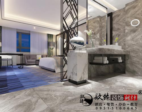 银川酒店宾馆装装修|银川餐厅装修