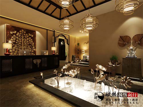 银川酒店宾馆装装修|银川餐厅装修