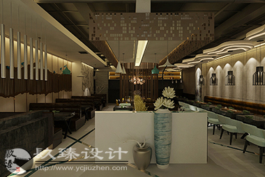 银川餐厅装修设计公司|镹臻设计丨步行街俏玲珑设计案例赏析