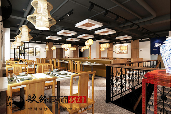 银川餐厅装修,银川餐厅设计