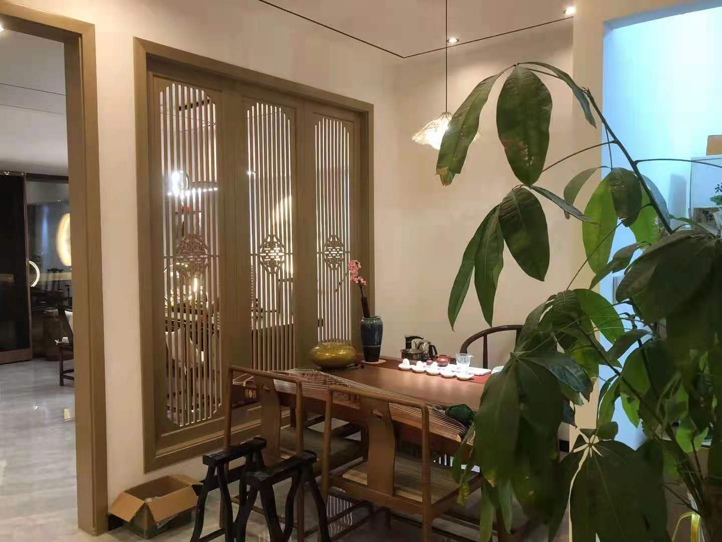 银川赵邦冰岛茶楼装修|镹臻工装