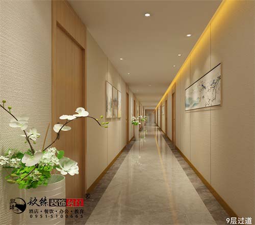 银川月子中心设计效果图|镹臻设计

