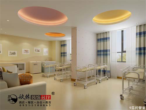 银川月子中心设计效果图|镹臻设计
