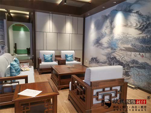 银川家居馆设计效果图|镹臻设计