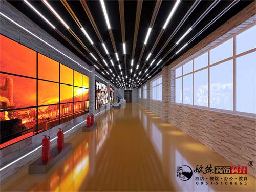 银川消防展馆设计效果图|镹臻设计