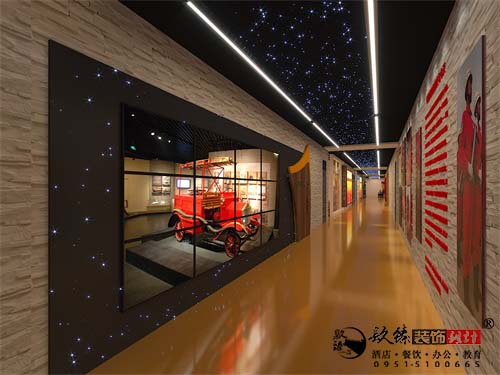 银川消防展馆设计效果图|镹臻设计