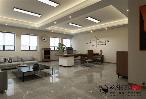 银川办公设计效果图|镹臻设计