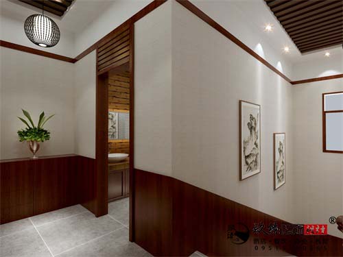 银川餐厅设计效果图|镹臻设计
