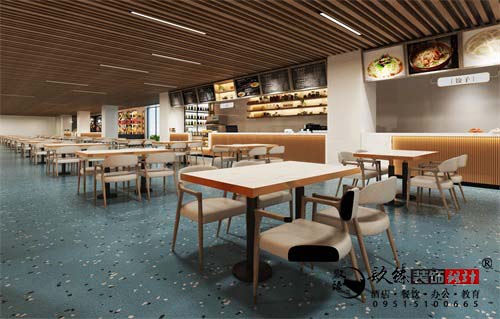 银川餐厅设计效果图|镹臻设计