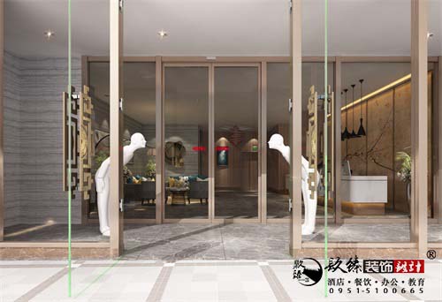 酒店设计效果图|镹臻设计