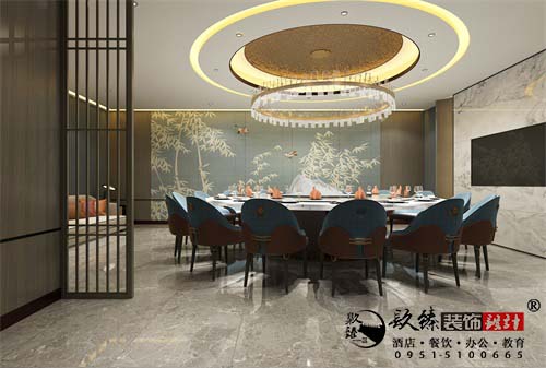 银川火锅店装修设计效果图|镹臻设计