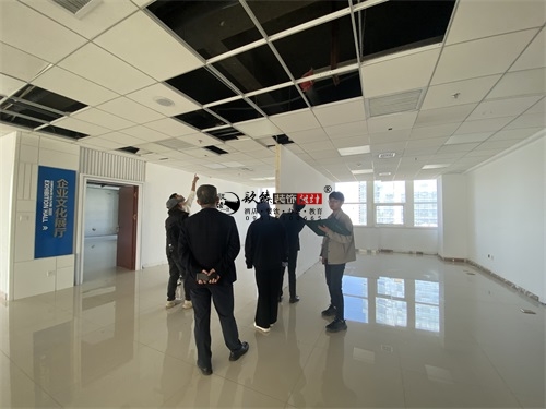 银川办公室设计装修项目|镹臻装饰