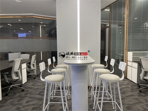 银川办公楼装修设计项目|镹臻装饰