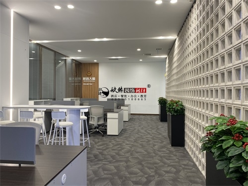 银川办公楼装修设计项目|镹臻装饰