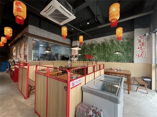 银川火锅店装修设计项目|镹臻装饰