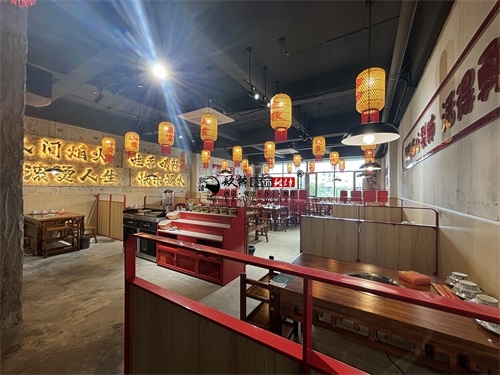 银川火锅店装修设计项目|镹臻装饰