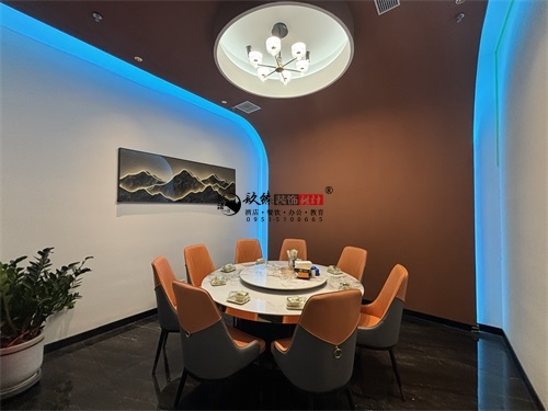 银川烧烤店装修设计项目|镹臻装饰