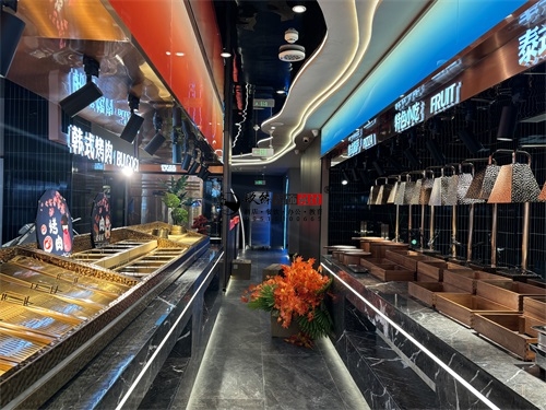 银川自助火锅餐厅装修设计项目|镹臻装饰