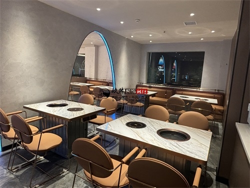 银川自助火锅餐厅装修设计项目|镹臻装饰