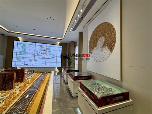 银川售楼部展厅装修设计项目|镹臻装饰