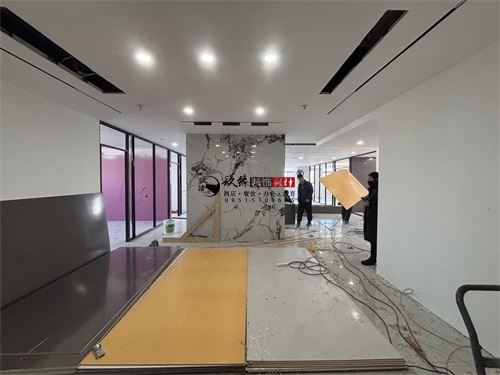 银川办公室装修设计项目|镹臻装饰