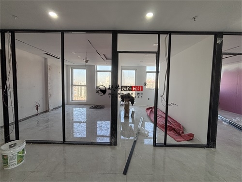 银川办公室装修设计项目|镹臻装饰