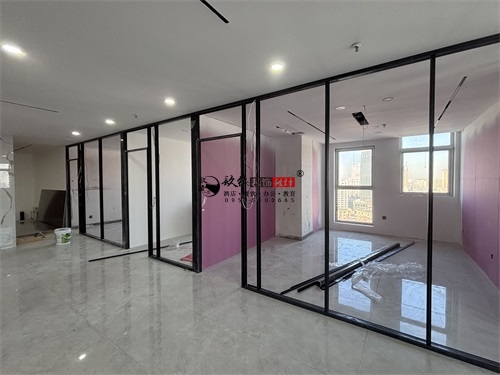 银川办公室装修设计项目|镹臻装饰