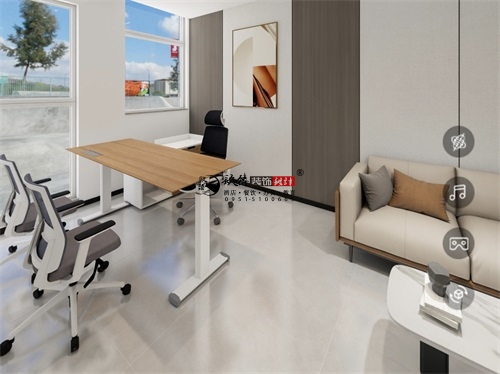 银川办公室设计装修项目|镹臻装饰