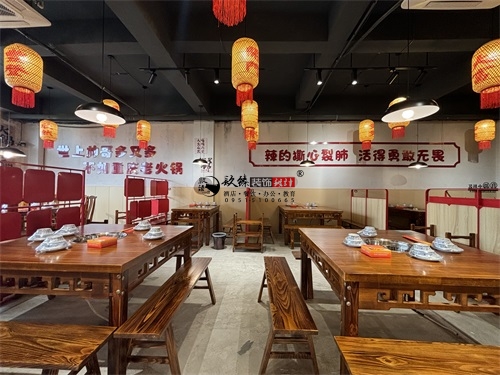 银川火锅店设计装修项目|镹臻装饰