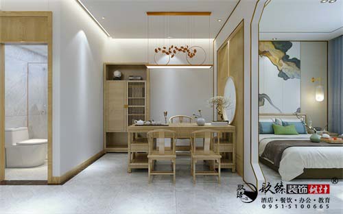 银川办公楼设计装修项目|镹臻装饰