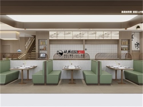 银川餐厅设计装修项目|镹臻工装