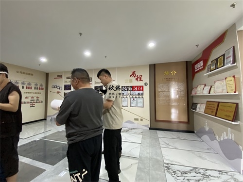 银川售楼部中心设计装修项目|镹臻装饰