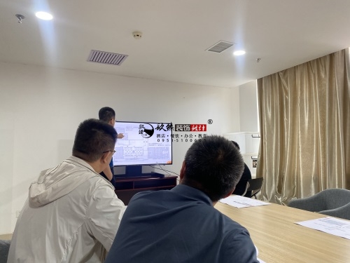 银川办公楼装修设计项目|镹臻装饰