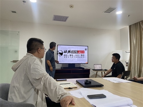 银川办公楼装修设计项目|镹臻装饰