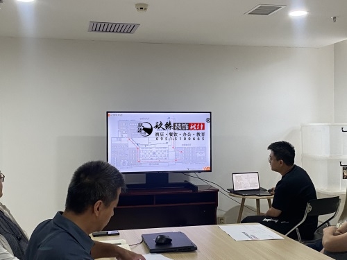 银川办公楼装修设计项目|镹臻装饰