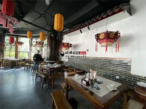 银川火锅店装修设计项目|镹臻装饰