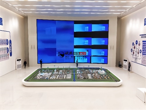 银川办公楼展厅装修设计项目|镹臻设计
