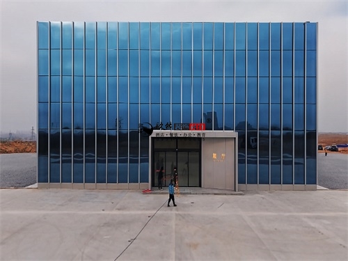 银川办公楼展厅装修设计项目|镹臻设计
