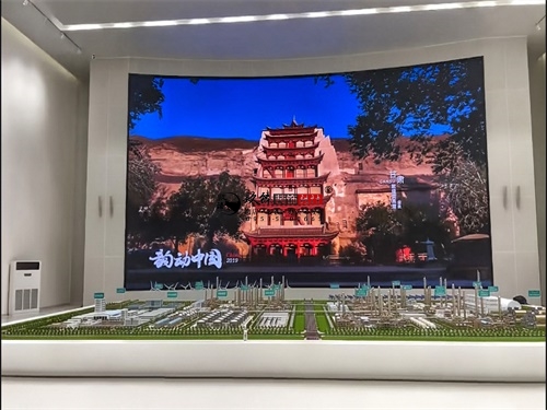 银川办公楼展厅装修设计项目|镹臻设计
