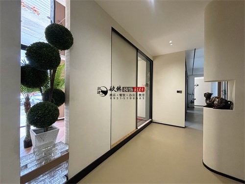 银川办公室装修设计项目|镹臻设计
